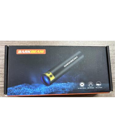 DARKBEAM UV Torch 365nm Black Light Wood's lamp USB Rechargeable Blacklight LED Ultraviolet Flashlight Mini Portable Detector for Pet Urine Fluorescent Resin Curing Leak Detection 2-Pack - Buy Online on SooperMarket.com
