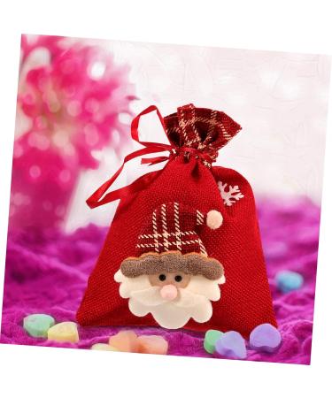 OFFSCH 3pcs Christmas Candy Bag Storage Bags Candy Bags Christmas Container Bag Cloth Small - Buy Online on SooperMarket.com
