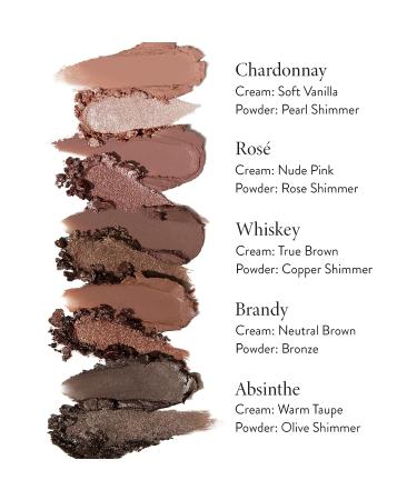 Laura Geller New York Make It A Double Eyeshadow - Chardonnay, Dual-Ended Cream Stick & Powder, Crease-Proof - Buy Online on SooperMarket.com