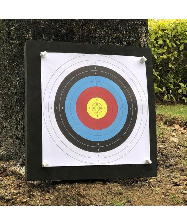 Archery Targets Paper - 30pcs Standard 10 Rings 16x16 in - Backyard Bow Arrow Targets for Hunting & Practice Accessories - Buy Online on SooperMarket.com