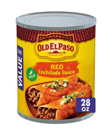 Old El Paso Enchilada Sauce, Mild, Red, 28 oz (Pack of 6)
