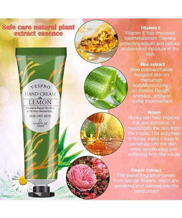 VESPRO 18 Pack Plant Fragrance Hand Cream Gift Set - 30ml Mini Hand Lotion Travel Size, Moisturizing Hand Care Cream for Women - 18 Different Scents - Perfect Bulk Gifts for Mom, Sister, Yourself - Buy Online on SooperMarket.com