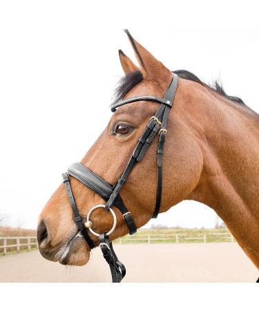 HORZE Soft Elastic Rein-Aid Inserts | Improve Riding Contact | Black One Size - Buy Online on SooperMarket.com