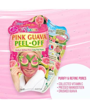 7th Heaven Moisturising Face Masks Set - Peel Off, Pink Rose, Strawberry Cream - Ideal for Pamper Parties - Buy Online on SooperMarket.com
