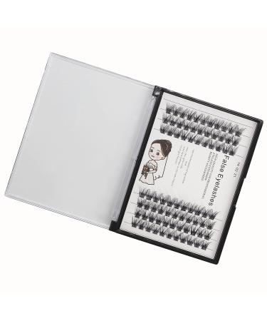 Bodermincer 84 Cluster D Curl Natural Style Eyelashes 12MM - Professional Makeup Fake False Eyelashes - Buy Online on SooperMarket.com