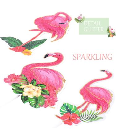 Tropical Flamingo Cupcake Toppers - Buy Online on SooperMarket.com