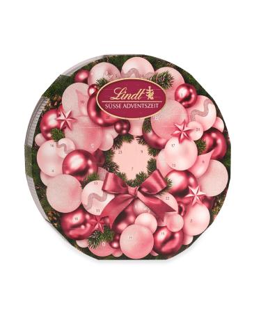 Lindt chocolate advent calendar Advent wreath 2023 |270 G |30 sweet surprises behind 24 doors |Chocolate for the Christmas season |Chocolate gift chocolate 270 g (1 Pack)
