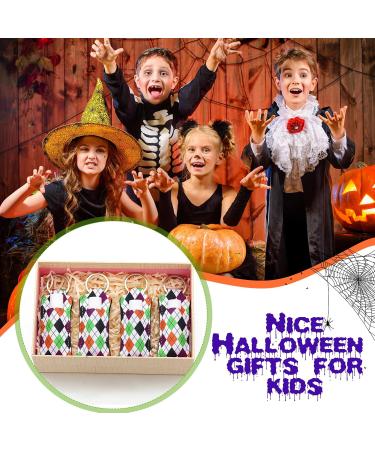 36 Pack Halloween Lip Balm & Keychain Set - Ghost Spiderweb Skull & Bat Lip Moisturizers for Party Favors & Basket Stuffers - Buy Online on SooperMarket.com