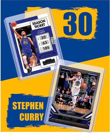 Stephen Curry Card Bundle - (6) Golden State Warriors Basketball Trading Cards - 2X MVP #30 - Buy Online on SooperMarket.com