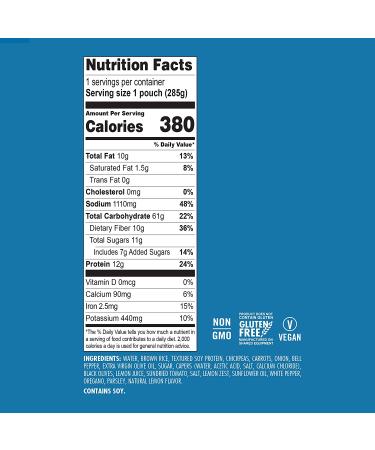 Loma Linda Plant-Based Greek Bowl Meal Packets (10 oz) - 6 Pack - Buy Online on SooperMarket.com