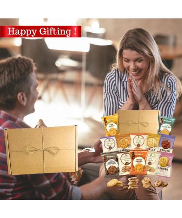 Biscuits Gift Set Biscuit Hamper Containing 12 Packs of Two (24 Biscuits Total) Including Border Bisuits Walkers Assorted Biscuits & Grandma Wild's Classic Biscuits - Buy Online on SooperMarket.com
