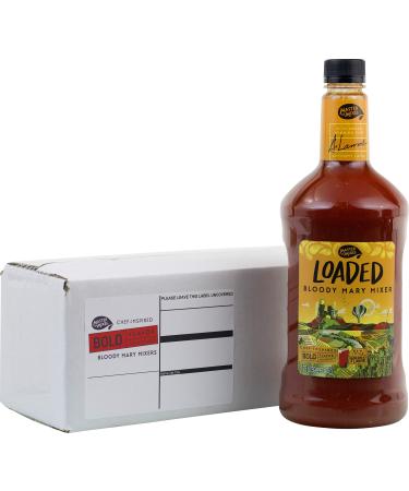 Master of Mixes Loaded Bloody Mary Drink Mix, Ready To Use, 1.75 Liter Bottle (59.2 Fl Oz), Individually Boxed Pack of 1