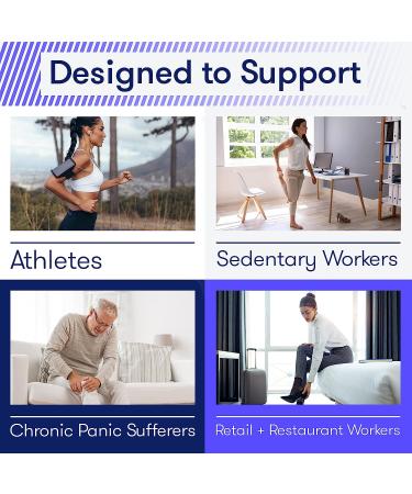 Perfecore Leg Massager with Heat Air Compression - Adjustable Feet & Calves Massager for Circulation and Muscle Relaxation - 3 Pressure Levels, 7 Modes - Gray - Buy Online on SooperMarket.com
