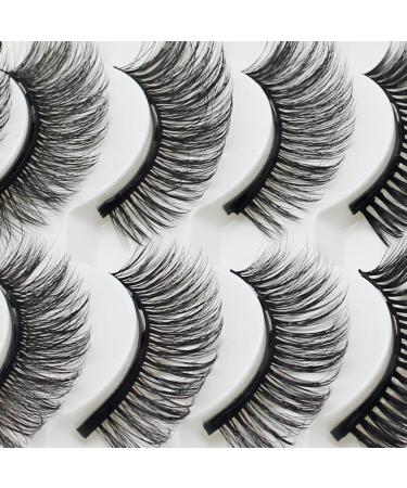 Magnetic Eyelashes And Eyeliner Kit Reusable Magnetic Lashes With Eyeliner And Tweezers 3D Natural Look False Eyelashes Magnetic Eyeliner And Eyelashes Kit - Buy Online on SooperMarket.com
