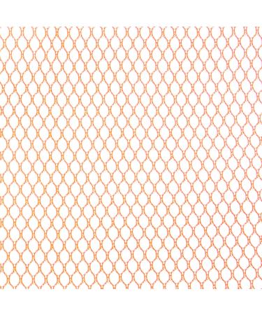 Annie Lightweight Mesh Fabric  Pumpkin