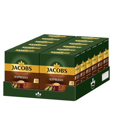 Jacobs Type Espresso 12 pack of soluble coffee instant coffee instant coffee 25 individual portions each 25 pieces (12 pack)