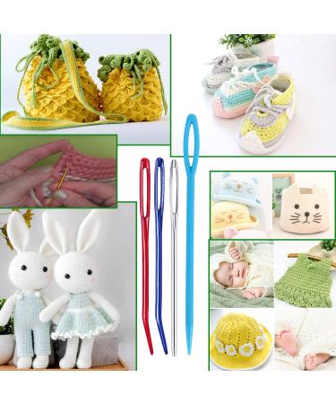Y-Axis 24 Pcs Assorted Yarn Needles Set with Storage Box + Knitting Stitch Counter - Needle Threader Included - Buy Online on SooperMarket.com