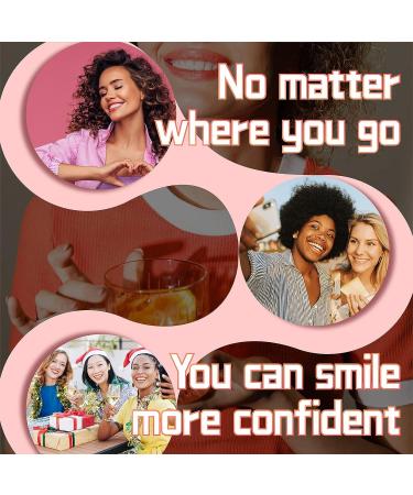 6 PCS Fake Teeth Veneers for Temporary Tooth Repair - Upper and Lower Jaw - Dental Veneers for Men and Women - Bright White Smile - W04 - Buy Online on SooperMarket.com