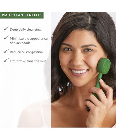 Shop PMD Personal Microderm Clean Smart Facial Cleansing Device - Olive | International Shipping Available - Buy Online on SooperMarket.com