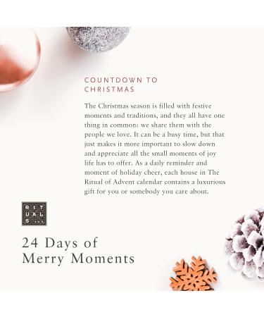 Rituals The Ritual of Advent 2D Advent Calendar 2021 | Exclusive Beauty Calendar with 24 Luxurious Gifts & 4 Candles | Perfect Holiday Gift Box - Buy Online on SooperMarket.com