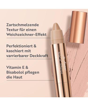 M. Asam Magic Finish Concealer Nude - Perfect Blend Cover Pen (3g) | Flawless Makeup Variable Opacity Soft Focus Effect - Buy Online on SooperMarket.com