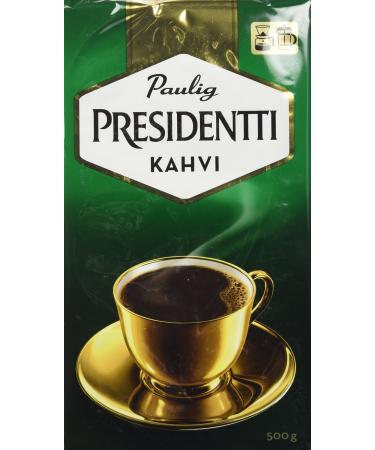 Paulig Presidentti Coffee Imported from Finland by Paulig