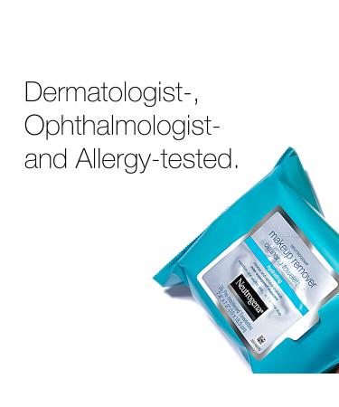 Neutrogena Hydrating Makeup Remover Wipes - 25ct Pack | Alcohol-Free Facial Cleansing Towelettes for Conditioning Skin, Removing Makeup & Waterproof Mascara - Buy Online on SooperMarket.com