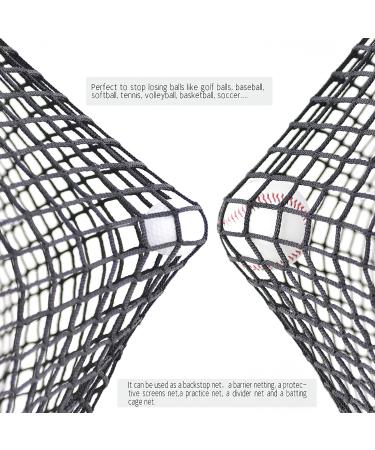 Xuote 10x10ft Golf Practice Barrier Net - Heavy Duty Containment Net for Backyard Driving - High Impact Golf Ball Hitting Netting - Buy Online on SooperMarket.com
