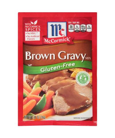McCormick Gluten-Free Brown Gravy Mix - 3 Pack (0.88 Oz Each) | Perfect for Delicious Meals - Buy Online on SooperMarket.com