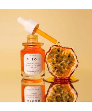 Buy Murmure - Bisou Clarifying & Exfoliating Face Oil | Treat Blackheads Blemishes & Redness | Salicylic Acid Copaiba & Licorice Root | Ideal for All Skin Types & Sensitive Skin - 1 oz - Buy Online on SooperMarket.com