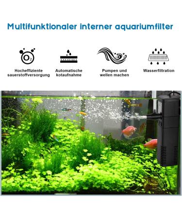 Forever Speed Aquarium Pump - 450 L/h Internal Filter | Efficient 6W Aquarium Pump for Fish Tanks | International Shipping Available - Buy Online on SooperMarket.com