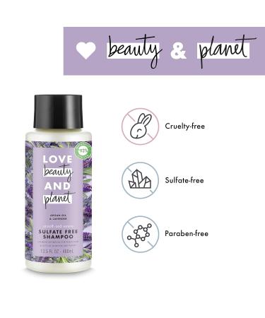 Love Beauty and Planet Smooth & Serene Argan Oil Shampoo - Frizz Control Sulfate Free 13.5 oz - Buy Online on SooperMarket.com