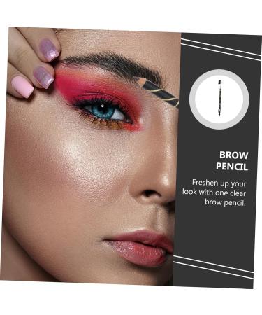 Angoily 4pcs Two-in-one Eyebrow Pencil Eyebrow Pen Mini Suitcase Eyebrow Beauty Pencils Miss 2 in 1 - Buy Online on SooperMarket.com