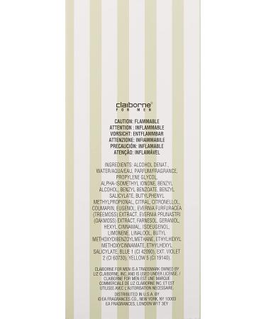 Liz Claiborne Claiborne for Men Eau de Cologne Spray 3.4 Fl Oz - Daytime Scent - Buy Online on SooperMarket.com