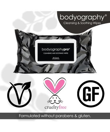 Bodyography Face It Cleansing Wipes - Soothing Makeup Remover & Nourishing Facial Wipes for All Skin Types - Fast International Shipping - Buy Online on SooperMarket.com