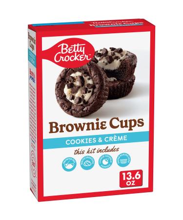 Betty Crocker Cookie and Crme Brownie Cups Baking Mix, 13.6 oz Box Cookies and Crme