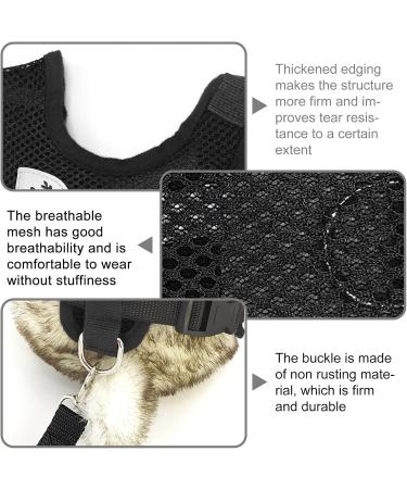 Buy Nizirioo Cat Harness & 2 Safe Cat Dishes - Stylish Black Set for Small Medium Pets - Buy Online on SooperMarket.com