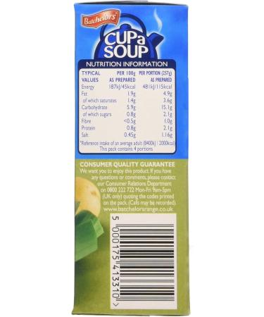 Batchelors Creamy Potato and Leek Cup a Soup 4 Sachets 107g - Buy Online on SooperMarket.com