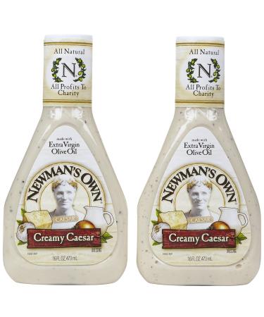 Newman's Own Creamy Ceasar Dressing , 16 Ounce , 2 Pack