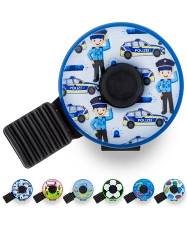 Bicycle bell children - bicycle bell children boys - bell bike children bell children's bike children bicycle bell bicycle bell funny police / blue