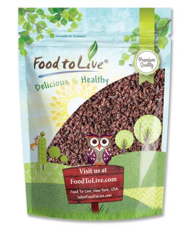 Cacao Nibs, 2 Pounds - Raw, Unsweetened, Kosher, Vegan, Keto and Paleo Friendly, Made from Antioxidant Rich Cacao Beans, Cacao BIts for Chocolate, Sirtfood, Bulk