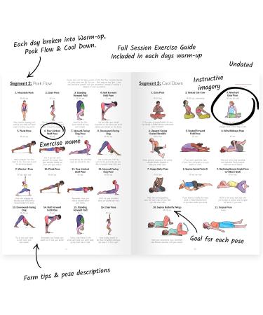 Yoga Sidekick Journal: Beginner's Guide for Strong Practice. Daily Low-Impact Routines for Relaxation, Flexibility, and Mobility. Workout Notebook for Men and Women - Buy Online on SooperMarket.com