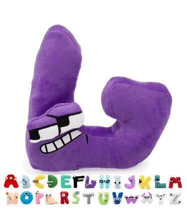EAQ Alphabet Lore Plush Stuffed Dolls for Children and Adults Educational Letter Toys Family Christmas Thanksgiving Birthday Easter (G)