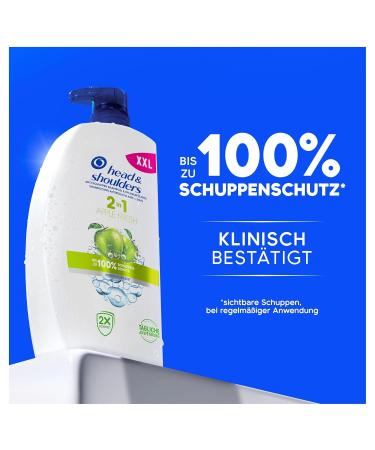 Head & Shoulders Apple Fresh 2in1 Anti-Dandruff Shampoo 800ml - Up to 100% Dandruff Protection Clinically Tested for All Hair Types Daily Freshness International Shipping Available - Buy Online on SooperMarket.com