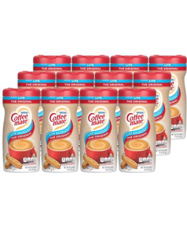 Nestle Coffee mate Coffee Creamer, Original Lite, Non Dairy Powder Creamer, 11 Ounces (Pack of 12) Original Lite 11 Ounce (Pack of 12)