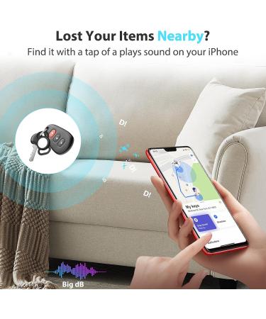 GPS Tracker - Mini Real-Time GPS Tracker - No Monthly Fee Item Finder - Works with Apple Find My (iOS Only) - Hidden Tracking Device for Keys Luggages Wallets Kids Elderly Pet Backpack Clothing - Buy Online on SooperMarket.com