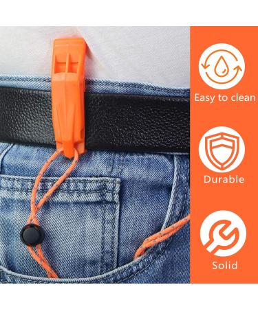 Brohiazao Emergency Signal Pipe Set - 2 Adjustable Reflective Safety Pipes with Whistle | Ideal for Rescue & Training - Buy Online on SooperMarket.com