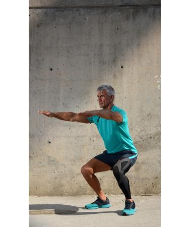 B-Driven Sports Full Leg Compression Sleeves - 20-30mmHG Medical Grade - Running and Recovery Support for Men and Women - Thigh, Calf, and Knee Compression - Size Medium - Buy Online on SooperMarket.com