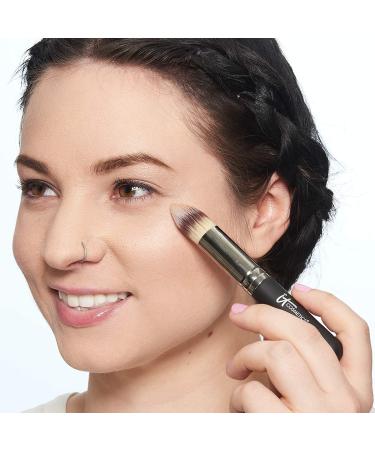 IT Cosmetics Heavenly Luxe Pointed Precision Complexion Brush #11 - for Cream & Powder Makeup - Pro-Hygienic Bristles - Buy Online on SooperMarket.com