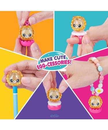 Rainbocorns Eggzania Surprise Mania Roary the Lion - Collectible Plush with over 20 Surprises - 28cm Cuddle Plush Stuffed Animal with Rings, Bracelets, Stickers, and Wearable Accessories - Buy Online on SooperMarket.com